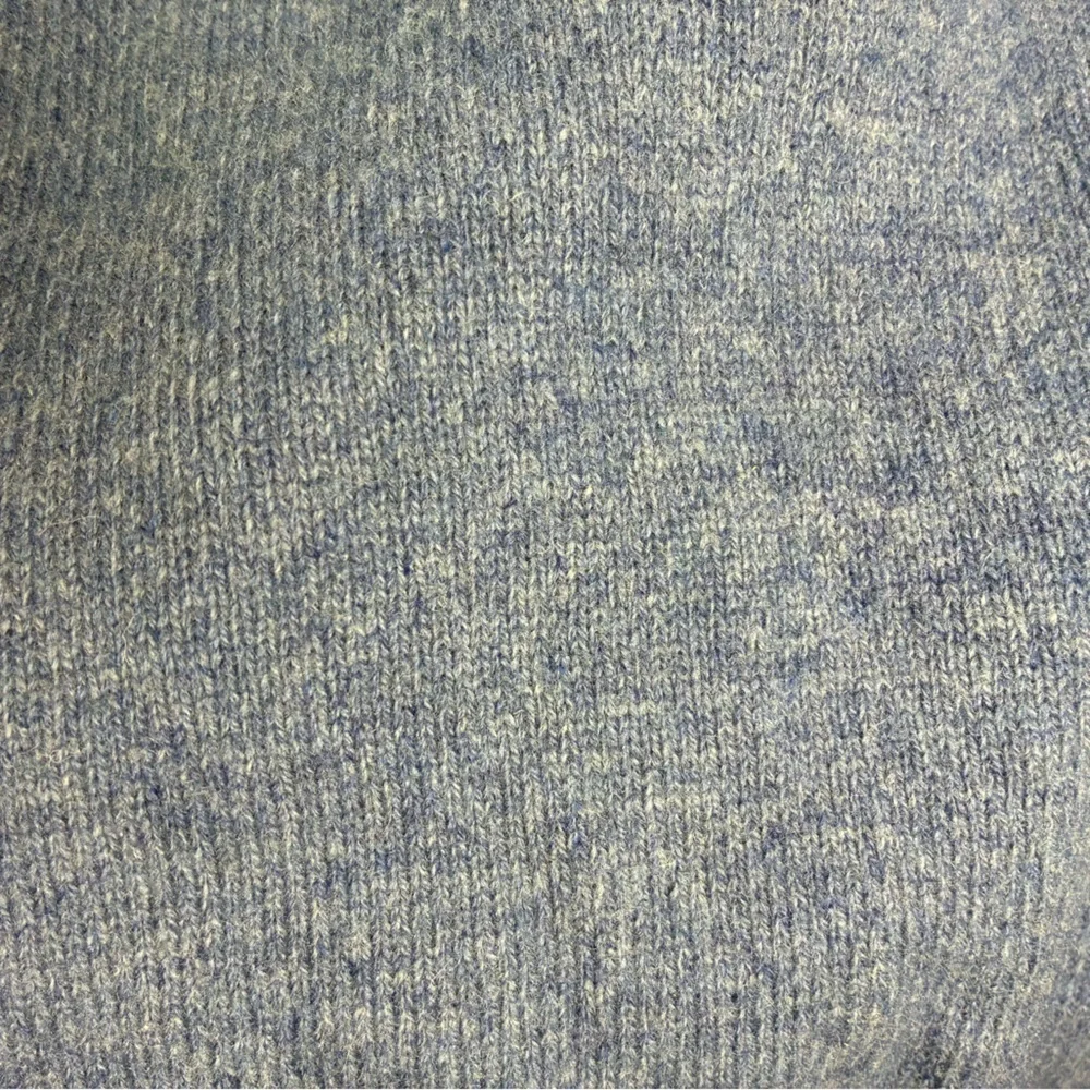 Jack Spade Lambswool Knit Sweater Blue Medium